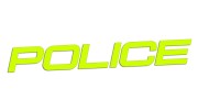 Naklejka samochodowa POLICE amerykański styl - neonowa