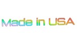 MADE IN USA - holograficzna