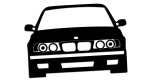 BMW E34 - SERIA 5 PRZÓD - kolory - połysk/mat