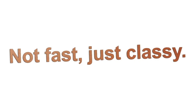 naklejka-not-fast-just-classy-miedziana.jpg