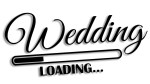 WEDDING LOADING... (wesele, ślub) - kolory - połysk/mat