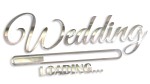 WEDDING LOADING... (wesele, ślub) - kolory - chrom