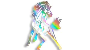 KOŃ - RUMAK - KOBYŁA - KLACZ #1 - holograficzna