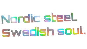 NORDIC STEEL SWEDISH SOUL do Saab Scania Volvo - holograficzna
