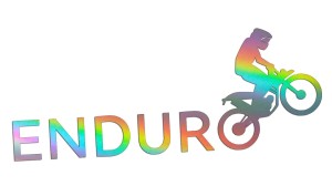 ENDURO - MOTOR - ROWER - holograficzna