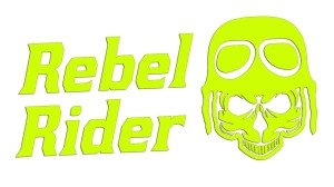 REBEL RIDER - CZASZKA - MOTOR - kolory neonowe