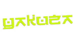 YAKUZA - NAPIS - JAPAN - JAPONIA - kolory neonowe