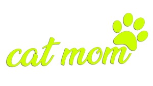 CAT MOM - KOCIA MAMA - kot łapka - kolory neonowe