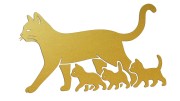 naklejka-kocica-i-male-kociaki-zlota.jpg