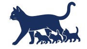 naklejka-kocica-i-male-kociaki-granatowa.jpg
