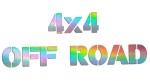 4x4 OFF ROAD - holograficzna