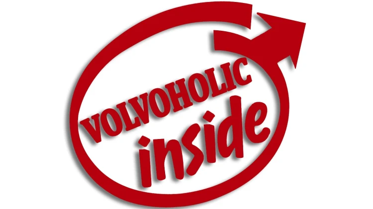 naklejka volvoholic inside czerwona.jpg