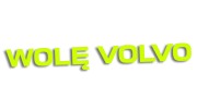 Naklejka samochodowa z napisem Wolę Volvo - humorystyczny akcent dla właścicieli Volvo żółty neon