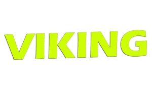 VIKING - NAPIS - kolory neonowe