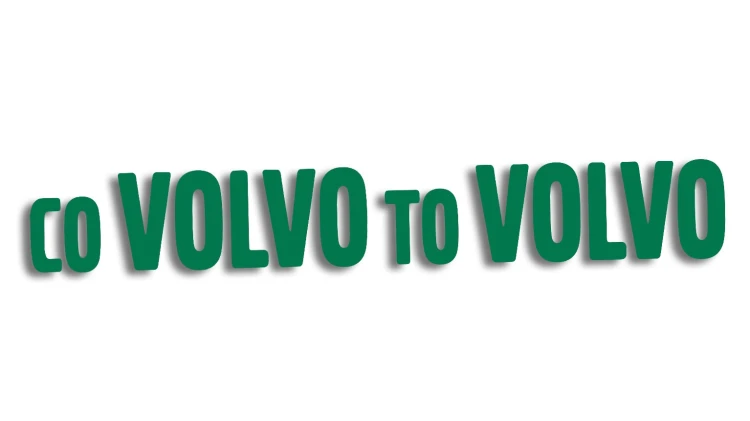 naklejka co volvo to volvo zielona.jpg