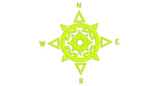 RÓŻA WIATRÓW #5 - kolory neonowe