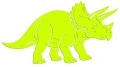 naklejka-triceratops-dinozaur-zolta-neon.jpg