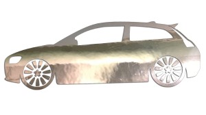 VOLVO C30 bok - kolory - chrom