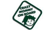 naklejka crazy mommy on board ciemny zielony.jpg