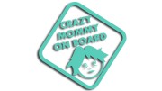 naklejka crazy mommy on board mietowa.jpg
