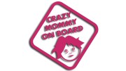 naklejka crazy mommy on board rozowa.jpg