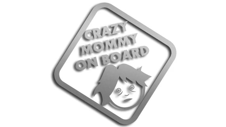 naklejka crazy mommy on board srebrna.jpg