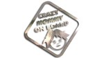 Naklejka CRAZY MOMMY ON BOARD - szalona mama w aucie - kolory - chrom