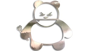 PANDA MECHANIK - kolory - chrom