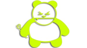 PANDA MECHANIK - kolory neonowe