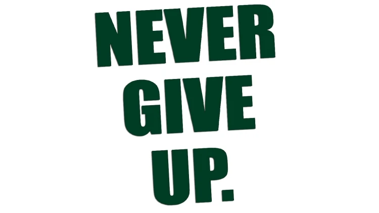 naklejka-never-give-up-ciemny-zielony.jpg