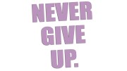 naklejka-never-give-up-liliowa.jpg