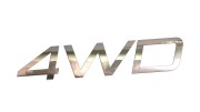 Naklejka na auto 4WD Four Wheel Drive - chrom