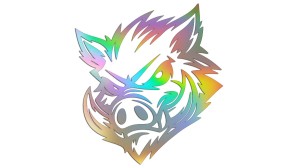 ZŁY DZIK - holograficzna