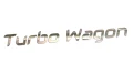 Naklejka Turbo Wagon - styl szybkie kombi - chrom