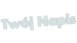 Naklejka TWÓJ NAPIS #1 - NAZWA - TEKST - IMIĘ - kolory odblaskowe