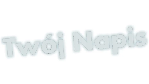 Naklejka na auto własny tekst Twój Napis - personalizowana na zamówienie - odblaskowa