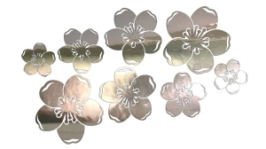 Naklejki KWIAT JABŁONI 8 SZTUK - kolory - chrom