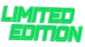 Naklejka Limited Edition block bold edycja limitowana - zielony neon