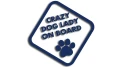 naklejka crazy dog lady on board granatowa.jpg
