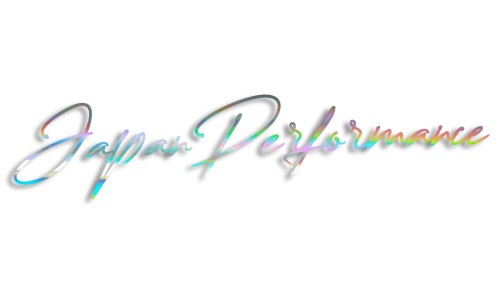Naklejka Japan Performance JDM - elegancki napis na auto - dla fanów japońskiej motoryzacji holograficzna