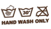 naklejka hand wash only ciemny brazowy.jpg
