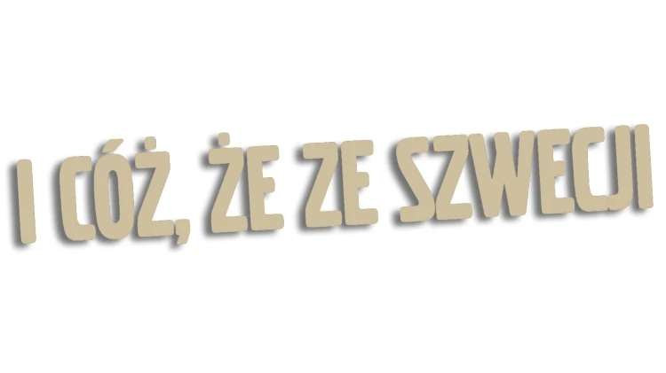 naklejka i coz ze ze szwecji bezowa.jpg