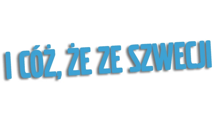 naklejka i coz ze ze szwecji blekitna.jpg