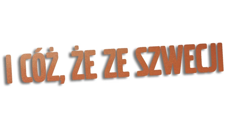 naklejka i coz ze ze szwecji miedziana.jpg
