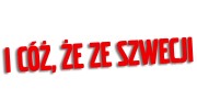 Naklejka I CÓŻ, ŻE ZE SZWECJI - Volvo / Saab - Szwedzki Klasyk czerwony neon