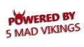naklejka powered by 5 mad vikings czerwona.jpg