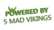naklejka powered by 5 mad vikings jasny zielony.jpg