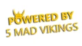naklejka powered by 5 mad vikings zolta.jpg