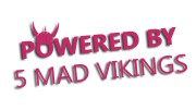 naklejka powered by 5 mad vikings rozowa.jpg