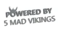 naklejka powered by 5 mad vikings szara.jpg
